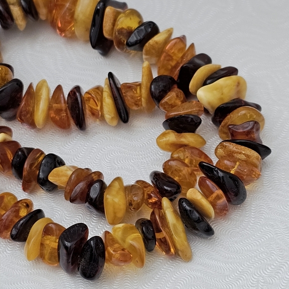 Silpada | Jewelry | Silpada Rare Sterling Silver Graduated  Silpada Rare Mixed Amber Chip 20\